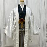 【男性袴】白・薔薇