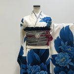 【振袖】白・牡丹