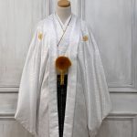 【男性袴】白・菊菱