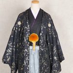 【男性袴】ｸﾞﾚｰ・ちらし