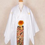 【男性袴】白・菊菱
