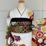 【振袖】白・梅