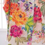 【振袖】白/黄色・ﾊﾞﾗ