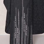 【振袖】黒・ｽﾊﾟﾝｺｰﾙ