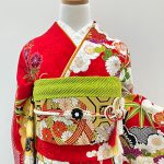 【振袖】赤・牡丹