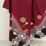 【振袖】赤・桜