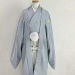 【男性袴】ｸﾞﾚｰ・菊菱