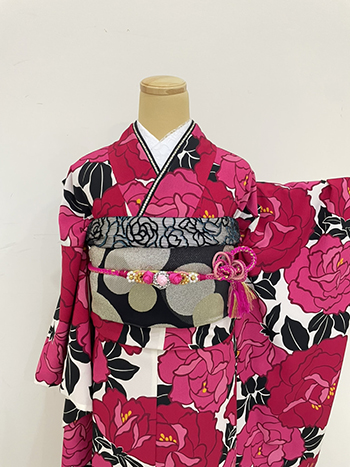 【振袖】白・ﾊﾞﾗ