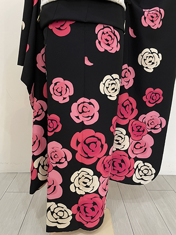 【振袖】黒・ﾊﾞﾗ