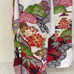 【振袖】白・松