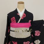 【振袖】黒・ﾊﾞﾗ