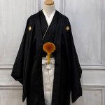 【男性袴】黒・菊菱