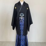 【男性袴】黒・菊菱