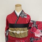 【振袖】赤・ﾊﾞﾗ