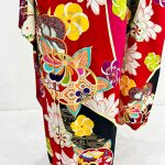 【振袖】赤・梅
