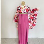 【卒業袴】白・菊