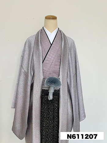 【男性袴】薄紫・無