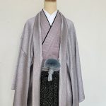 【男性袴】ｸﾞﾚｰ・無地