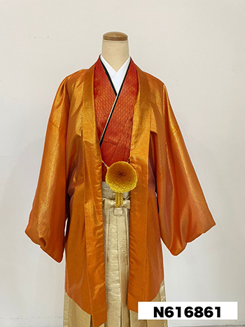 【男性袴】金・無
