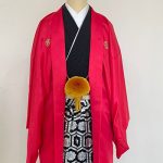 【男性袴】赤/黒・無地