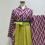 【卒業袴】紫・矢羽