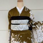 【振袖】ｶｰｷｰ・百合