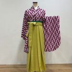 【卒業袴】紫・矢羽