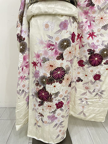 【振袖】白・菊