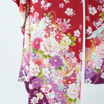 【振袖】赤・桜