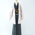 【男性袴】ﾋﾟﾝｸ・縞