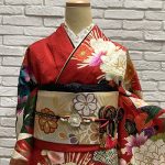 【振袖】赤・牡丹