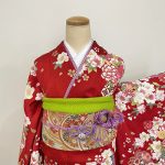 【振袖】赤・牡丹