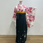 【卒業袴】白・ﾊﾞﾗ