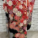 【振袖】白/赤・桜