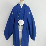【男性袴】青・菊菱