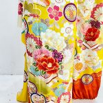 【振袖】黄色・菊