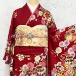 【振袖】赤・牡丹/菊