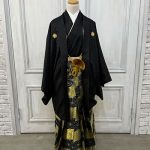 【男性袴】黒・菊菱