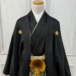 【男性袴】黒・菊菱