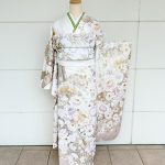 【振袖】白・牡丹