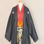 【男性袴】黒・菊菱