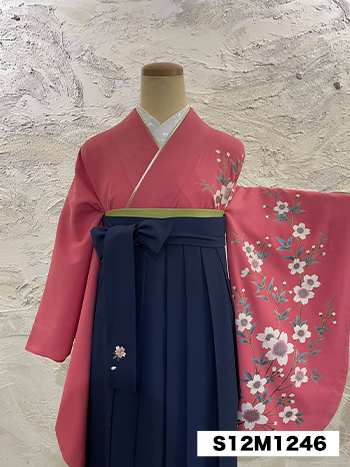 【卒業袴】ﾋﾟﾝｸ･桜