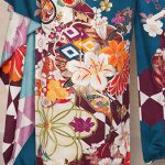 【振袖】青緑・桜