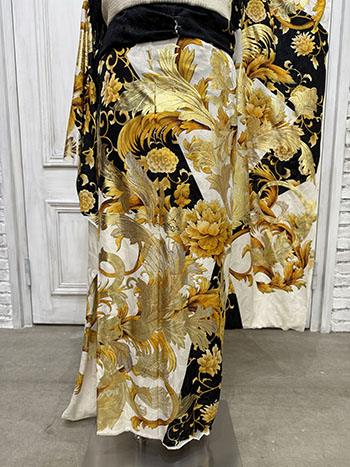 【振袖】黒/金・牡丹
