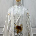 【男性袴】白・菊菱