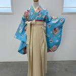 【卒業袴】水色・桜