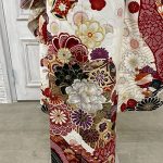 【振袖】白・牡丹/菊