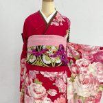 【振袖】赤・薔薇