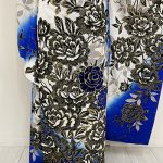 【振袖】青緑・牡丹