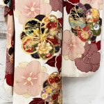 【振袖】白/赤・桜